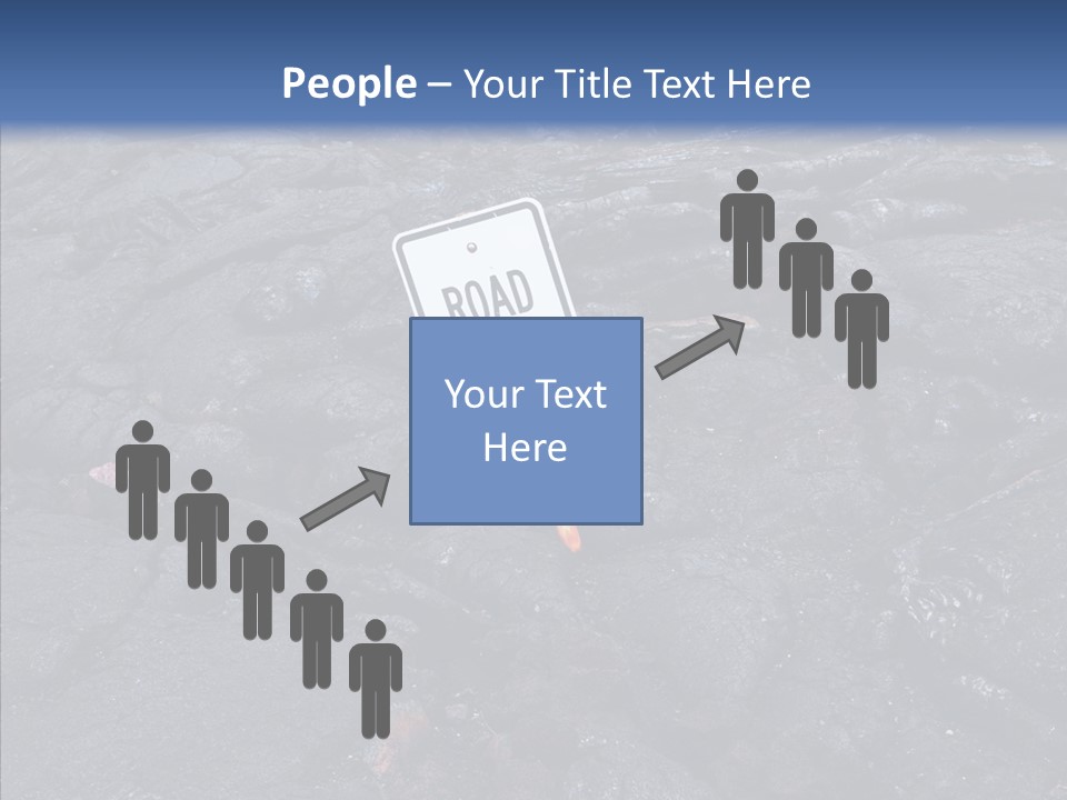 Barren Canvas Texture PowerPoint Template