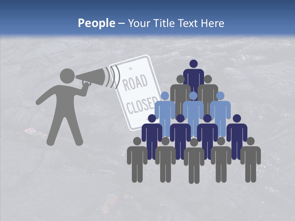 Barren Canvas Texture PowerPoint Template