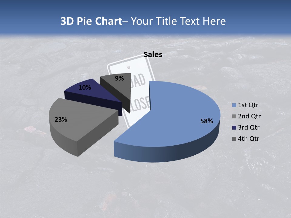 Barren Canvas Texture PowerPoint Template