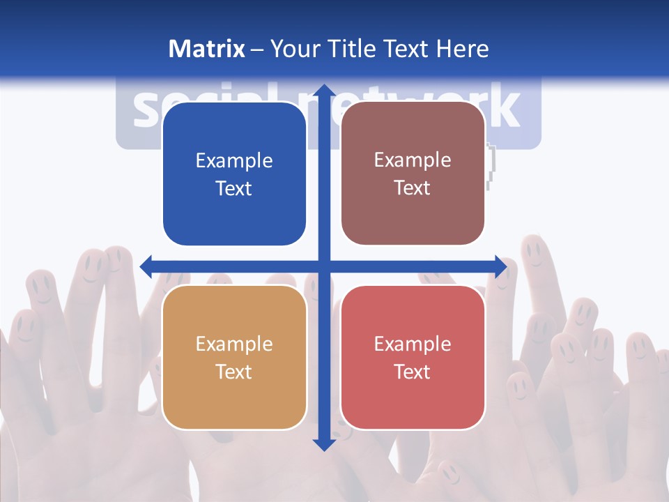Circle Family Happiness PowerPoint Template