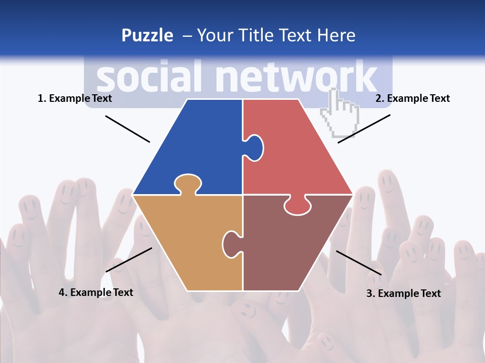 Circle Family Happiness PowerPoint Template