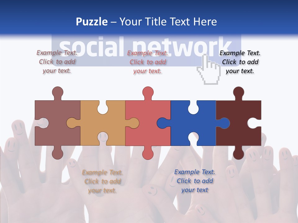 Circle Family Happiness PowerPoint Template