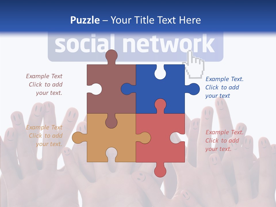 Circle Family Happiness PowerPoint Template