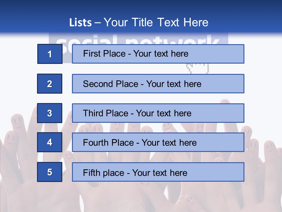 Circle Family Happiness PowerPoint Template