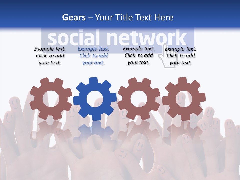 Circle Family Happiness PowerPoint Template