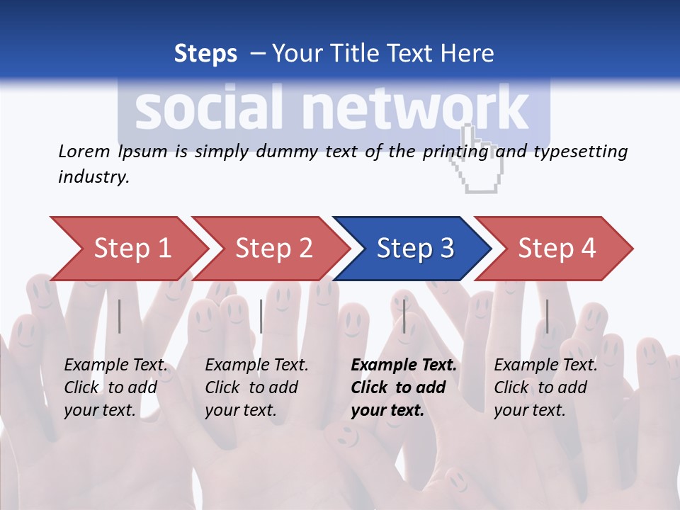 Circle Family Happiness PowerPoint Template