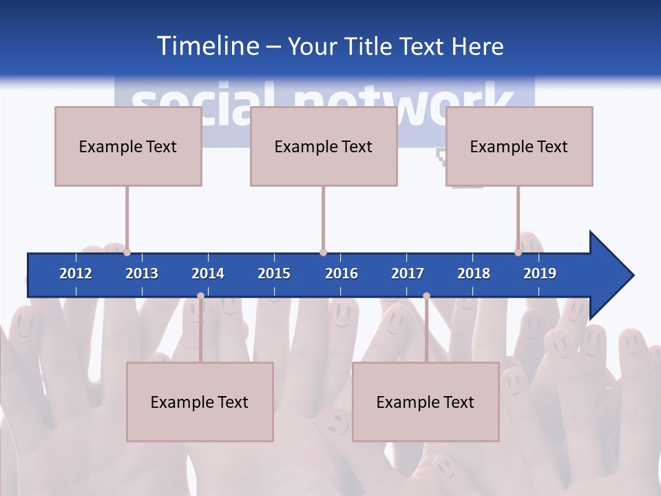 Circle Family Happiness PowerPoint Template