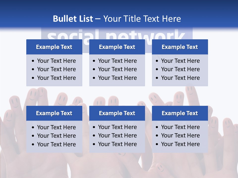 Circle Family Happiness PowerPoint Template