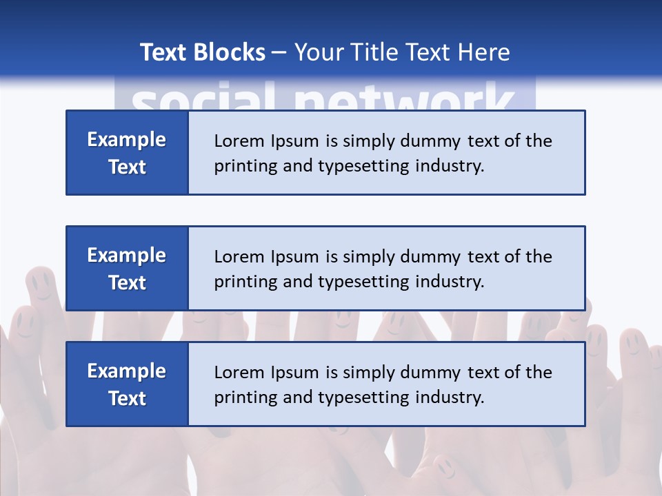 Circle Family Happiness PowerPoint Template