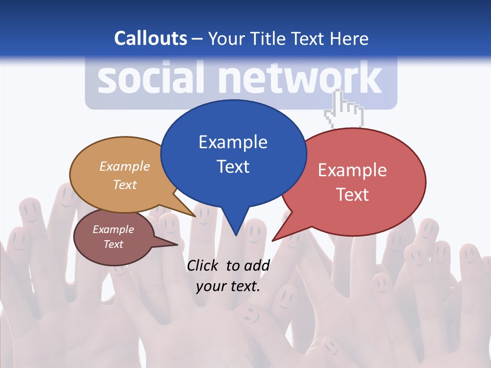 Circle Family Happiness PowerPoint Template