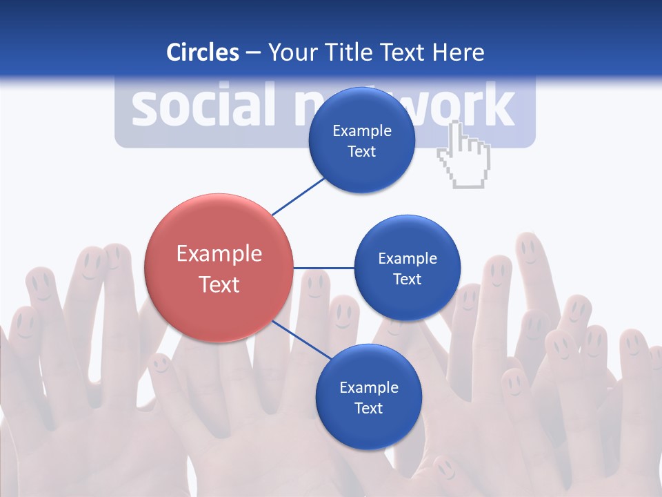 Circle Family Happiness PowerPoint Template