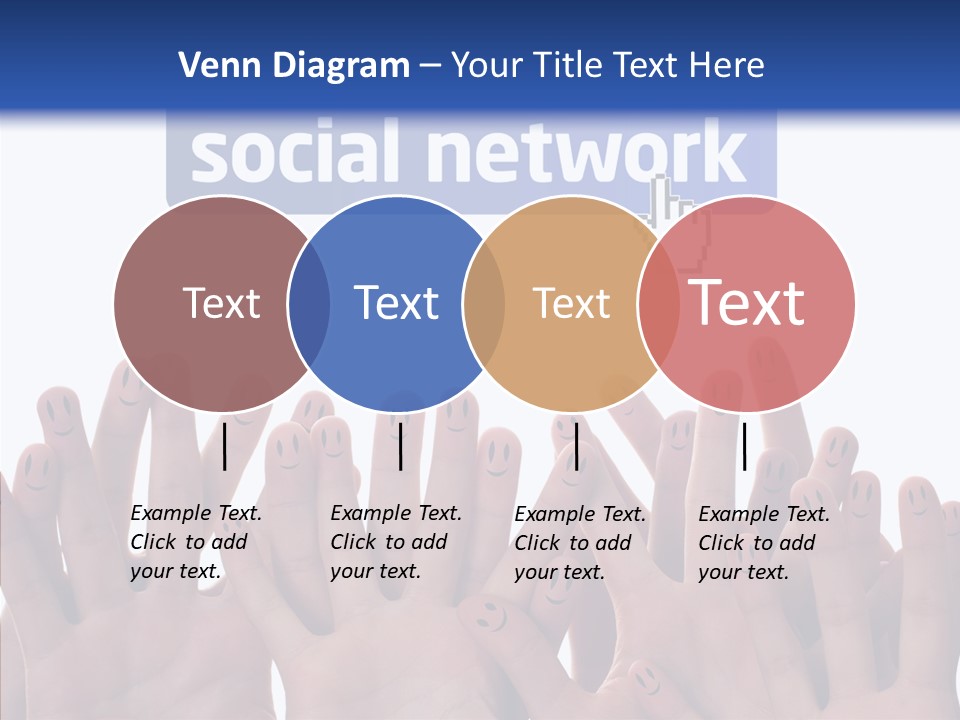 Circle Family Happiness PowerPoint Template