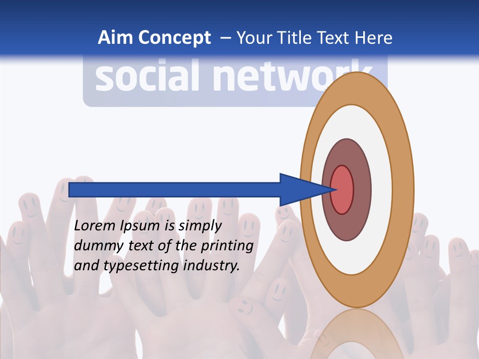 Circle Family Happiness PowerPoint Template