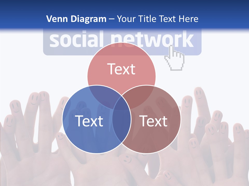 Circle Family Happiness PowerPoint Template