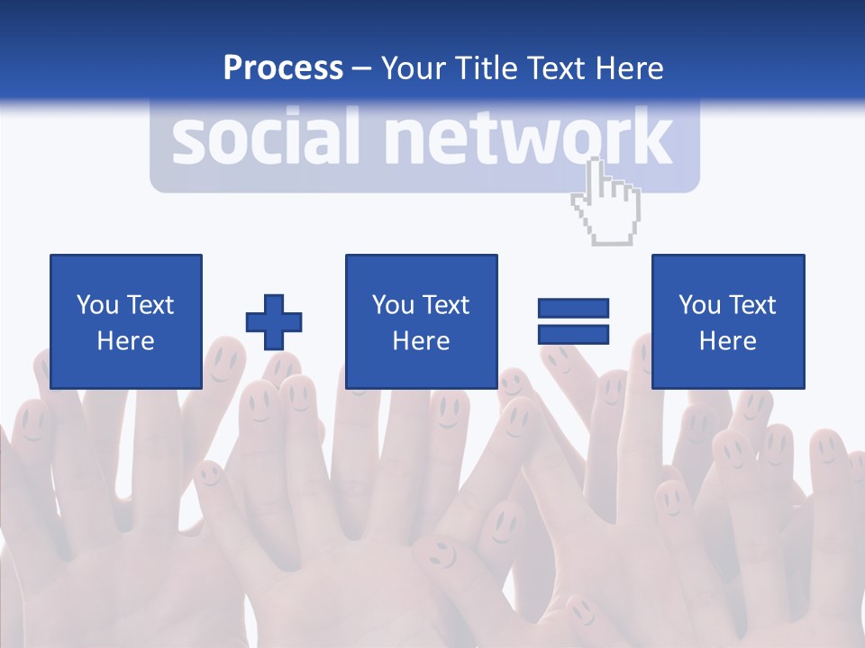 Circle Family Happiness PowerPoint Template