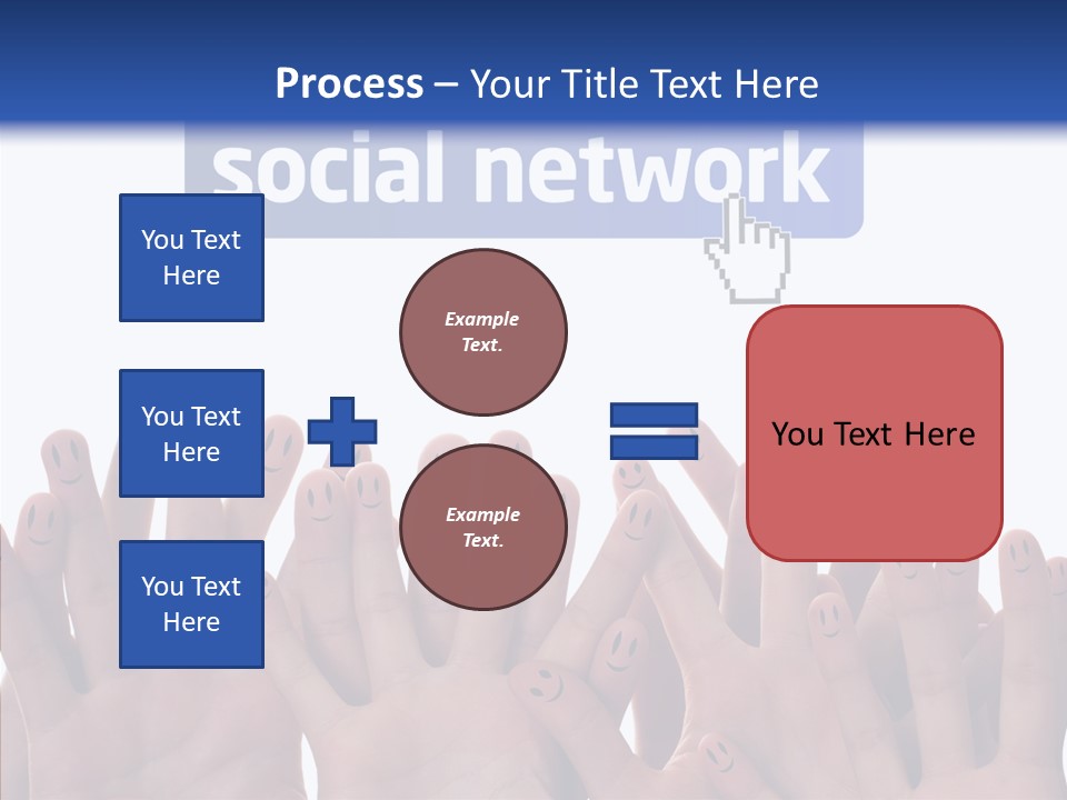 Circle Family Happiness PowerPoint Template