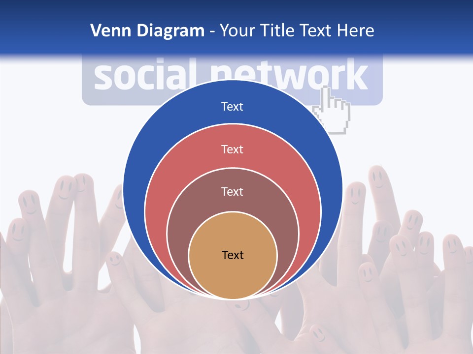 Circle Family Happiness PowerPoint Template