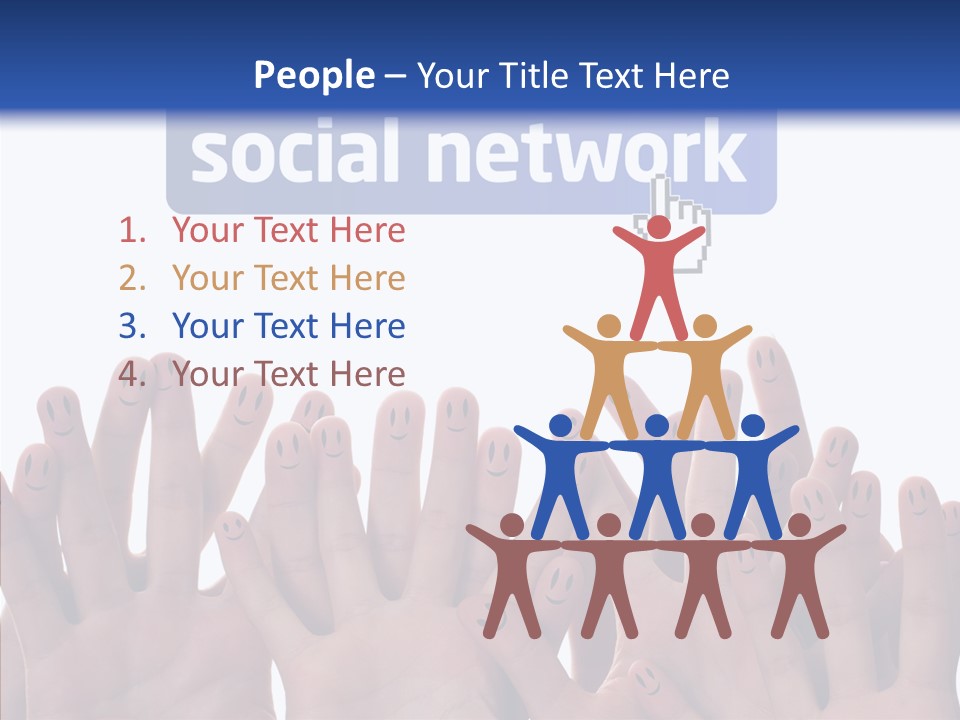 Circle Family Happiness PowerPoint Template