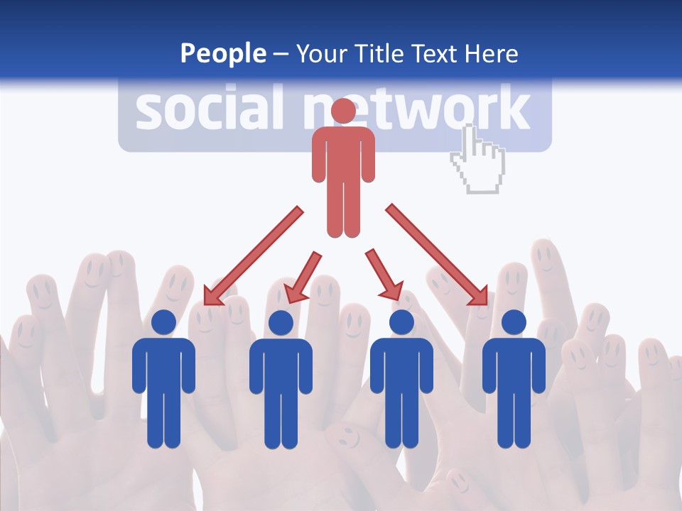 Circle Family Happiness PowerPoint Template