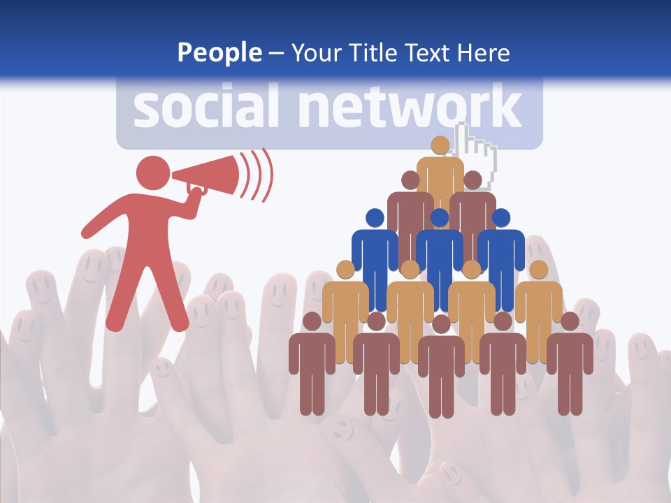 Circle Family Happiness PowerPoint Template