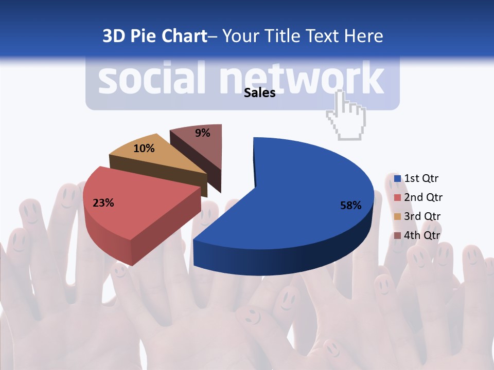 Circle Family Happiness PowerPoint Template