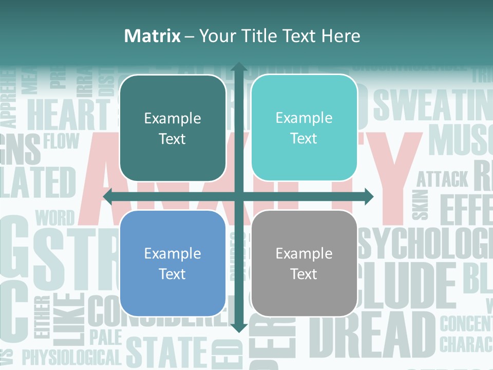 Depressed Control Fatigue PowerPoint Template
