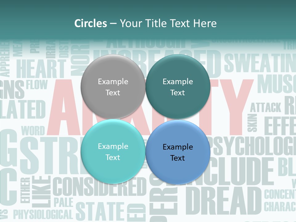 Depressed Control Fatigue PowerPoint Template
