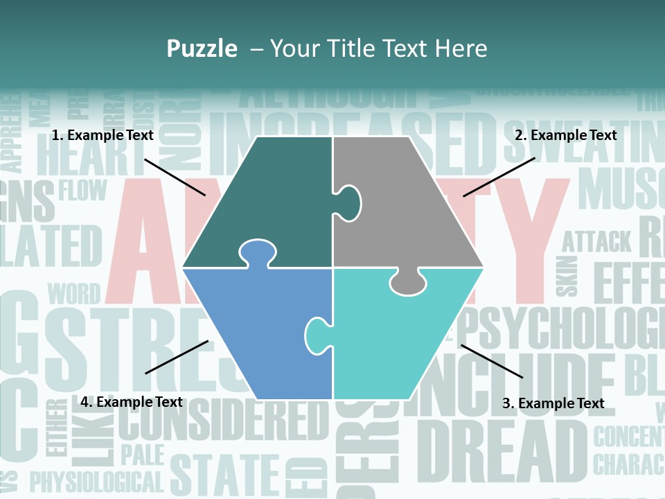 Depressed Control Fatigue PowerPoint Template