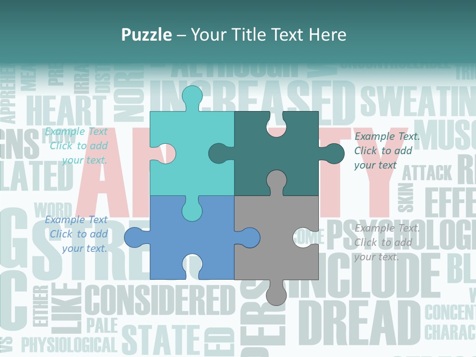 Depressed Control Fatigue PowerPoint Template