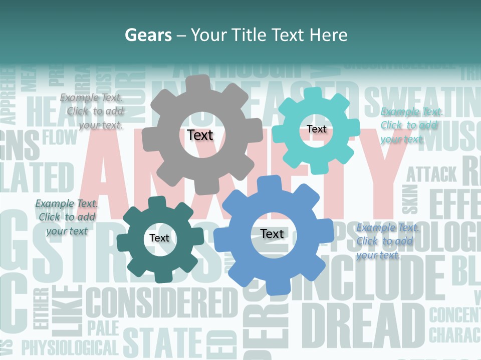Depressed Control Fatigue PowerPoint Template