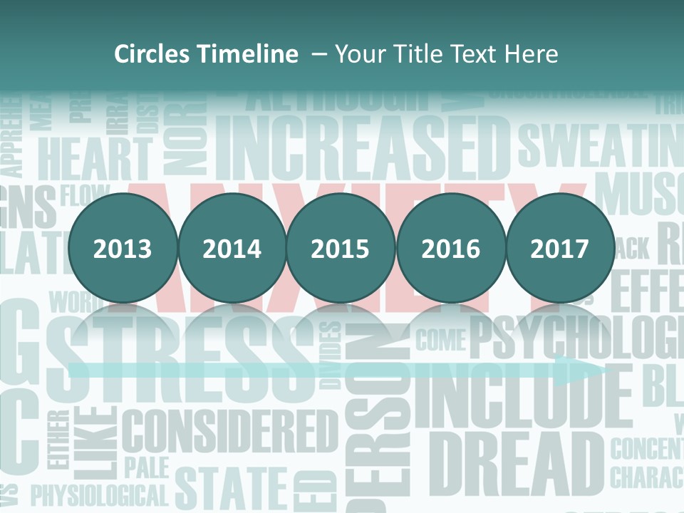 Depressed Control Fatigue PowerPoint Template