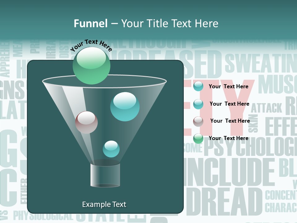 Depressed Control Fatigue PowerPoint Template