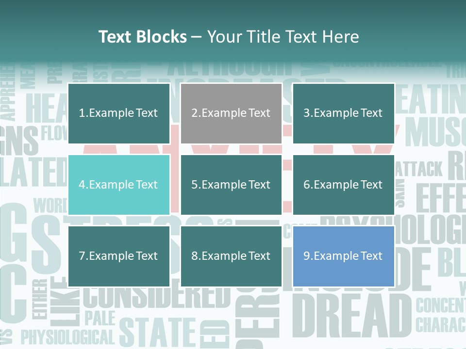 Depressed Control Fatigue PowerPoint Template