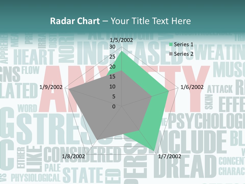 Depressed Control Fatigue PowerPoint Template