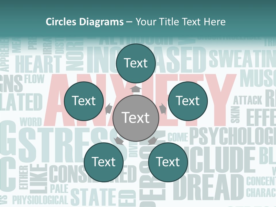 Depressed Control Fatigue PowerPoint Template
