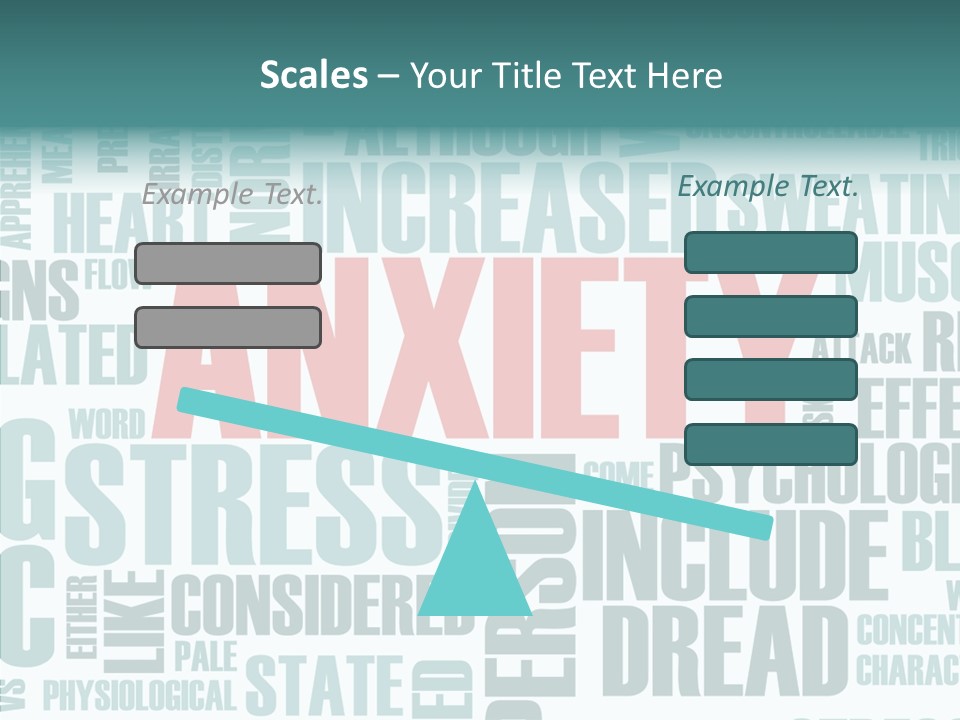Depressed Control Fatigue PowerPoint Template