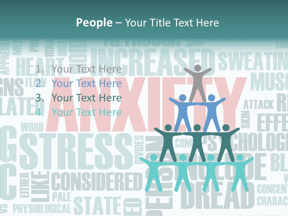 Depressed Control Fatigue PowerPoint Template