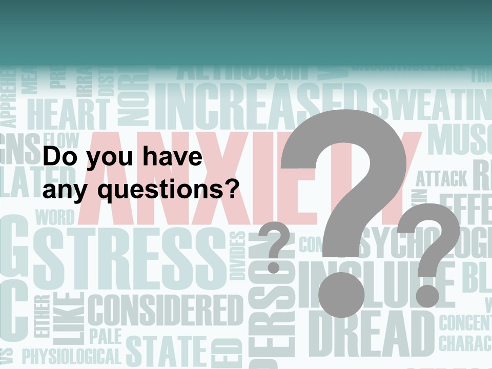 Depressed Control Fatigue PowerPoint Template