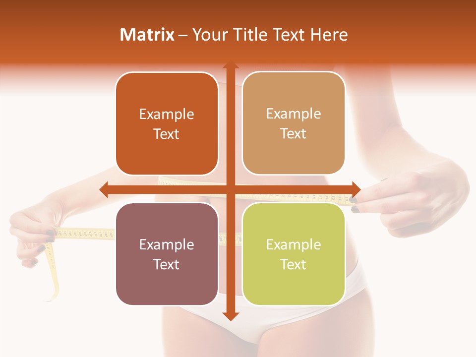 Woman Healthy Workout PowerPoint Template