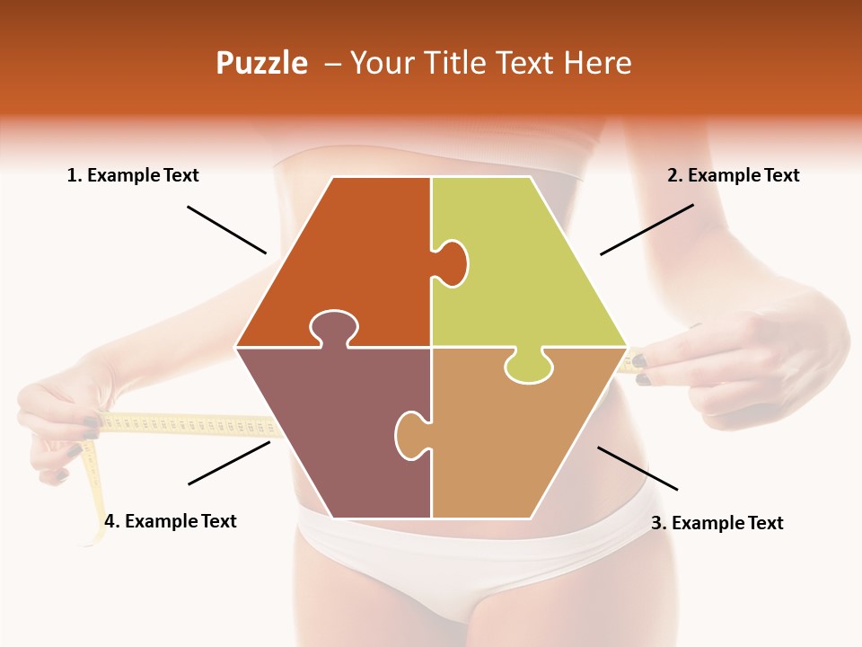 Woman Healthy Workout PowerPoint Template