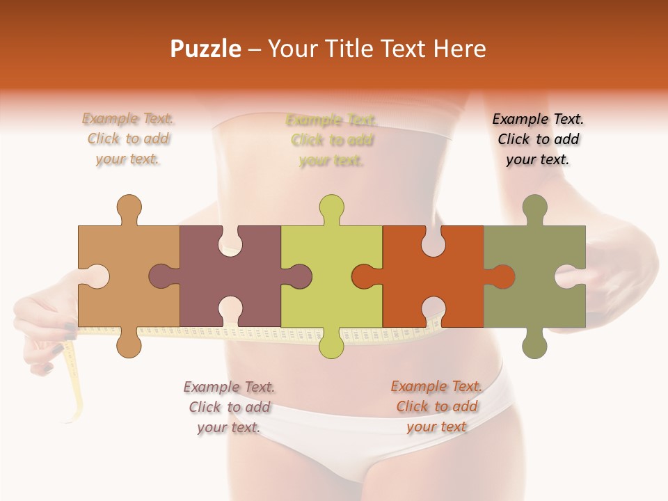 Woman Healthy Workout PowerPoint Template