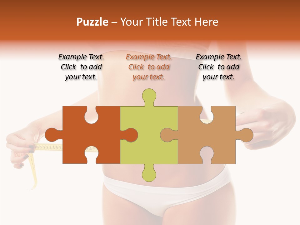 Woman Healthy Workout PowerPoint Template