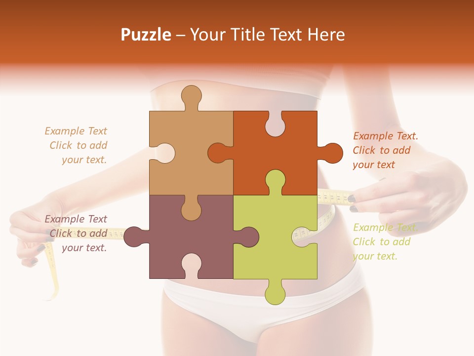 Woman Healthy Workout PowerPoint Template