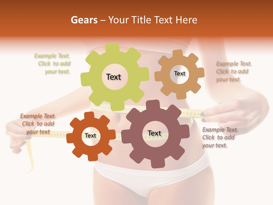 Woman Healthy Workout PowerPoint Template