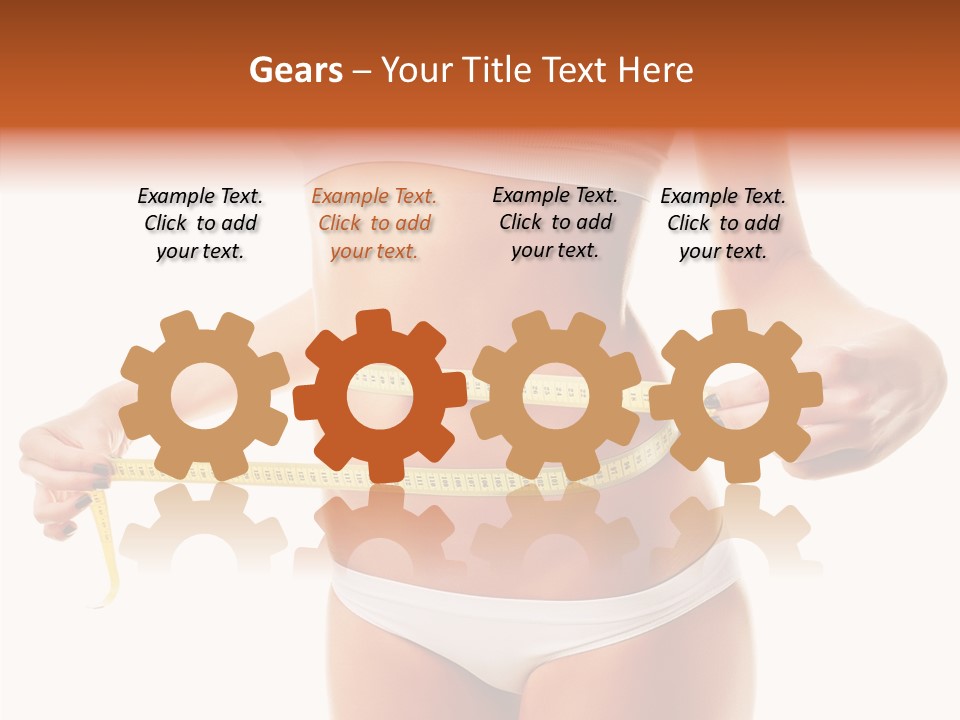 Woman Healthy Workout PowerPoint Template