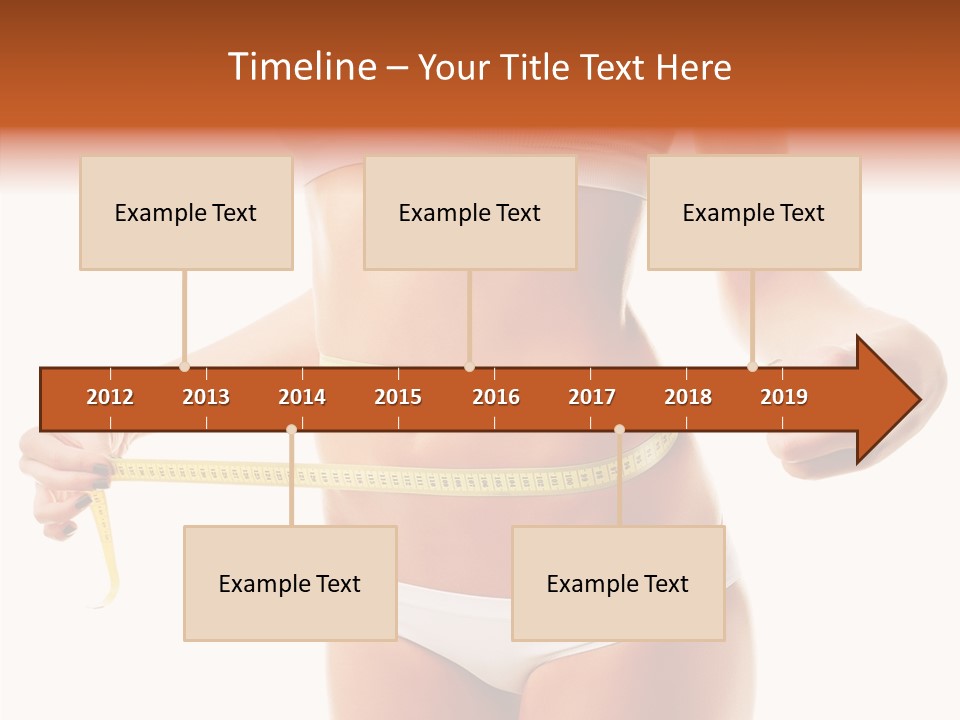 Woman Healthy Workout PowerPoint Template