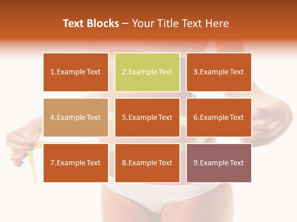 Woman Healthy Workout PowerPoint Template