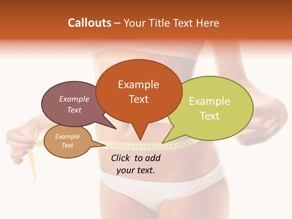 Woman Healthy Workout PowerPoint Template