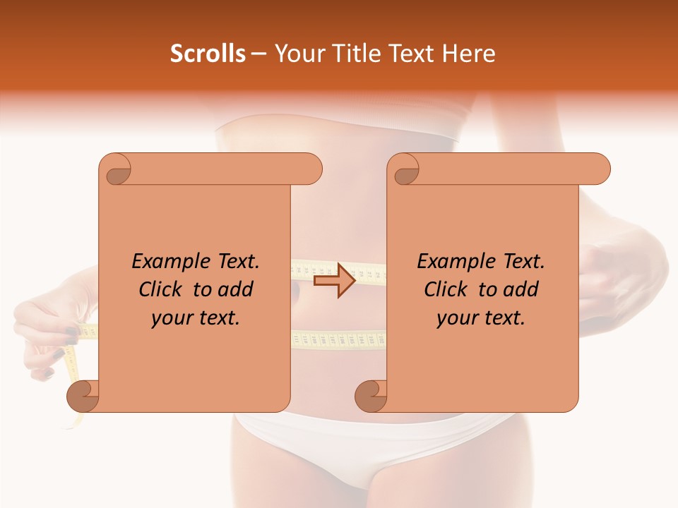 Woman Healthy Workout PowerPoint Template