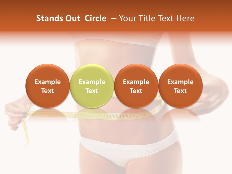 Woman Healthy Workout PowerPoint Template